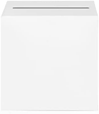 White Card Box for Wedding Reception and Party Decorations
