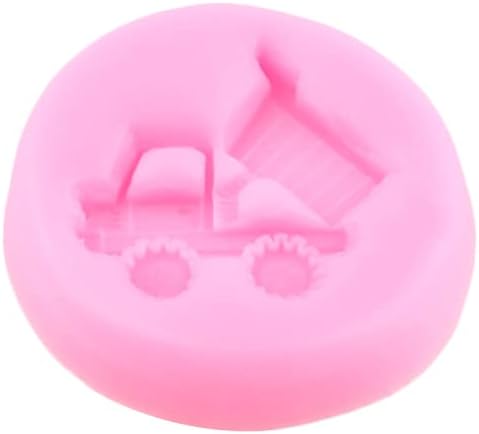 Construction Vehicle Silicone Fondant Molds Set Of 6