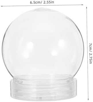 Magiclulu 10pcs Plastic Candy Jars with Lids for Party Favors
