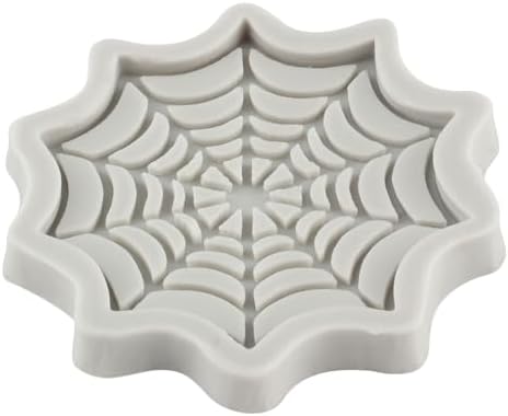 Spider Web Silicone Fondant Mold for Cake Decor