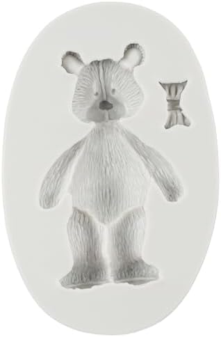 Bear Chocolate Fondant Mold Set of 5