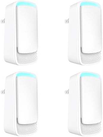 AUKUU Plug In Air Ionizers 4 Pack Negative Ion Purifier