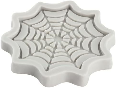 Spider Web Silicone Fondant Mold for Cake Decor