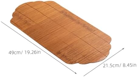 Cabilock Tea Mat Washable Table Runner for Home and Restaurant Use