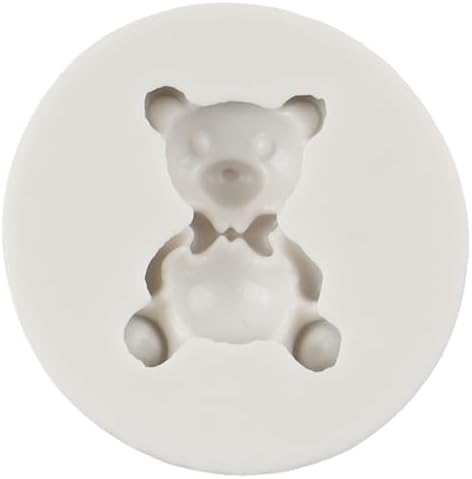 Bear Chocolate Fondant Mold Set of 5