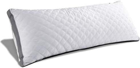 Oubonun Premium Adjustable Loft Body Pillow - 21x54 Inches