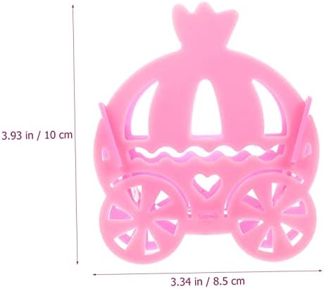 4pcs Hollow Pumpkin Carriage Candy Box for Weddings Events
