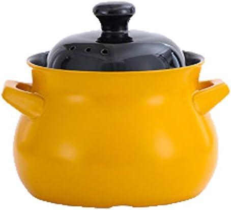 SISWIM Soup Pot Stockpot with Lid 19cm Yellow