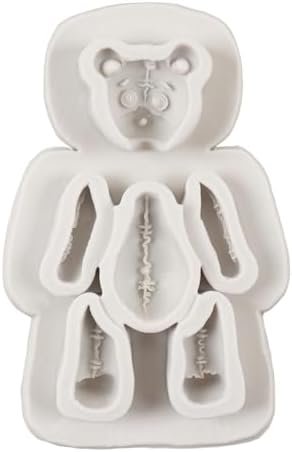 Bear Chocolate Fondant Mold Set of 5