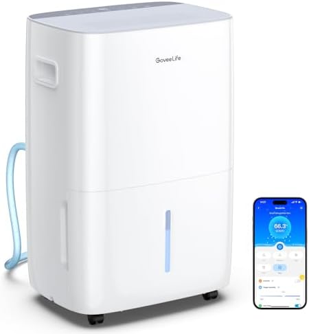 GoveeLife Dehumidifier 4500 Sq Ft Smart Auto Humidity Control
