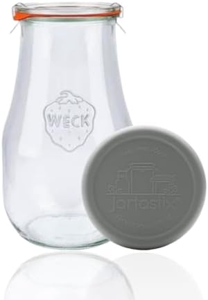 WECK 739 Tulip Jar with Silicone Lid - Canning Storage