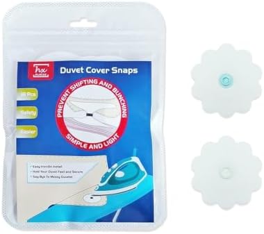 16 Pcs HX AURIZE Duvet Snaps for Comforter Cover