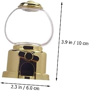 4pcs Manual Gumball Machine Candy Dispenser for Parties and Events