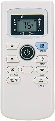 RCECAOSHAN Replacement for Black Decker Air Conditioner Remote Control