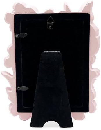 Isaac Jacobs Ornate Butterfly Picture Frame 4x6 Pink