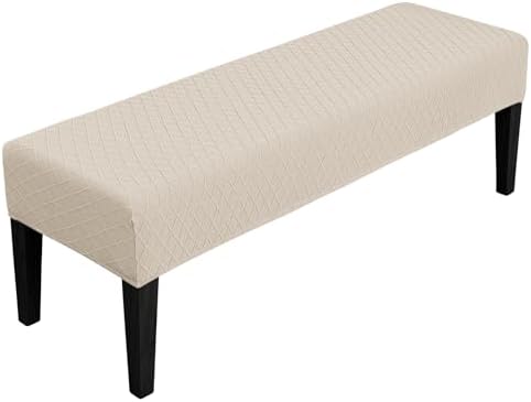 SPRINGRICO Stretch Bench Cover for Dining Room and More