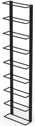 TheRackCo Wall Series Double Frame Wine Rack 9 Bottles Free Opener