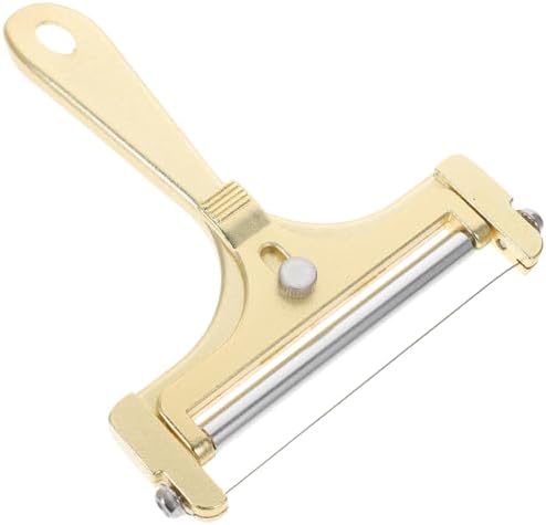 1 Set Golden Aluminum Cheese Slicer with Cutting Tools
