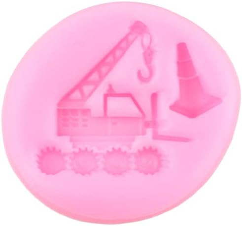 Construction Vehicle Silicone Fondant Molds Set Of 6