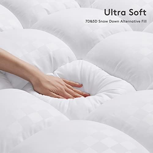SameBed Queen Mattress Topper with 8-21 Inch Deep Pocket