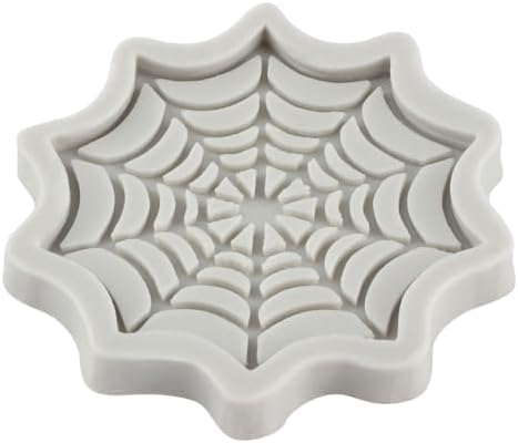 Spider Web Silicone Fondant Mold for Cake Decor