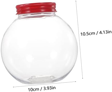 5pcs Christmas Shaped Candy Storage Jars with Seal Lids