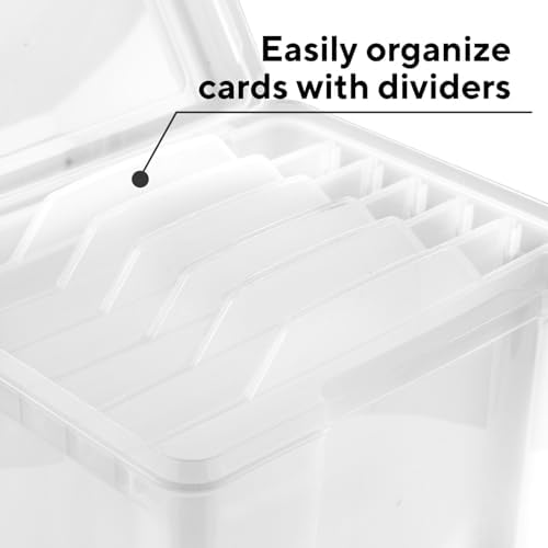 Mistic Cool Greeting Card Organizer Storage Box