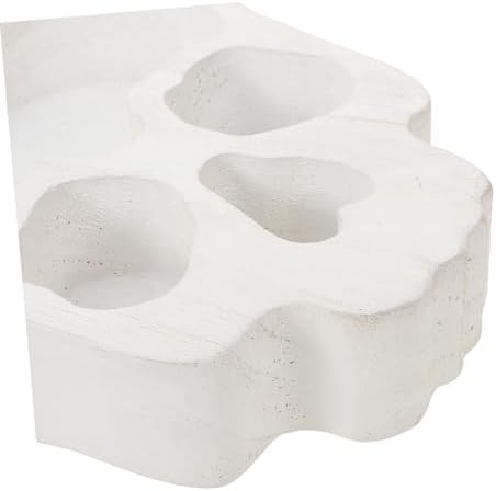 PRETYZOOM Skull Shaped Wood Serving Tray