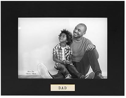 Isaac Jacobs 5x7 Wood Sentiments Dad Picture Frame