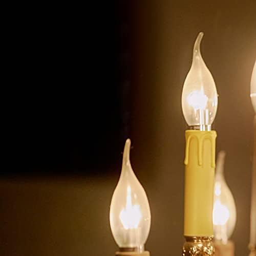 Ciata 12-Pack 3-Inch Ivory Drip Candle Covers