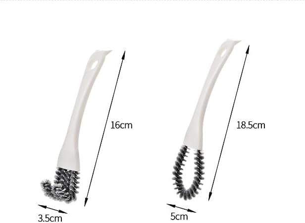Kitchen Stove Cleaning Brush with V-Hook and Squeegee
