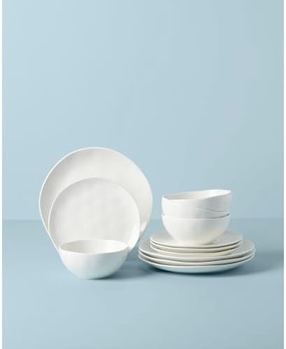 Lenox White Bay Colors 12 Pc Dinnerware Set
