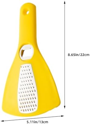 Luxshiny 2pcs 3 in 1 Can Opener Jar Opener Cheese Grater