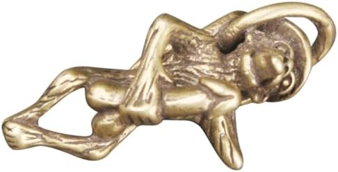 Teaux Brass Monkey Keychain Kitten Accessory