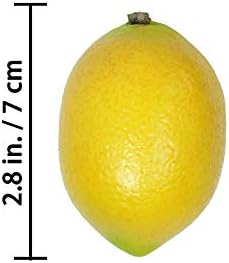 Winlyn 28 Pcs Artificial Lemon and Lime Set