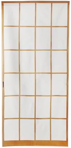 Noren Japanese Style Doorway Curtain with Shoji Pattern