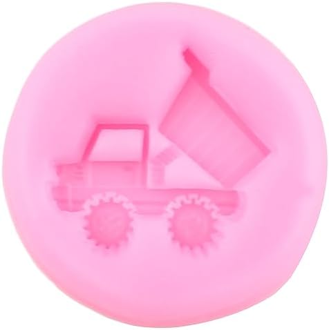 Construction Vehicle Silicone Fondant Molds Set Of 6
