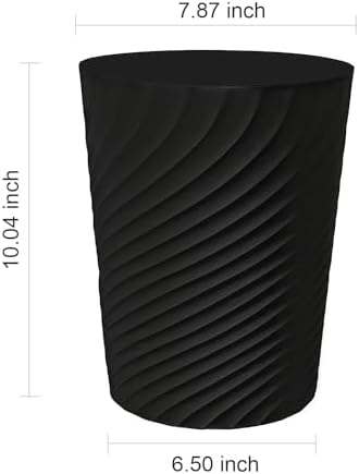 DAJITRE 18 Gallon Slim Trash Can with Recycling Lid