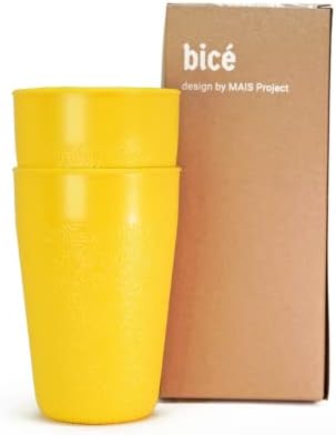 BiceColor Tumblers 40cl Yellow Pack of 3