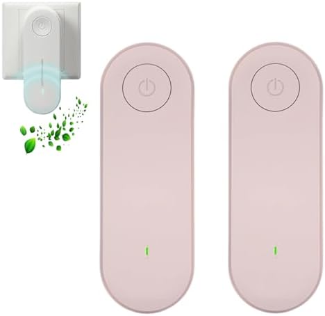 Magair Air Purifier with Silent Design 2 Pcs Pink Plug In 360 Coverage