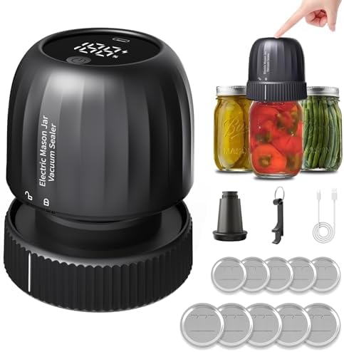 ZPP Electric Mason Jar Vacuum Sealer Kit