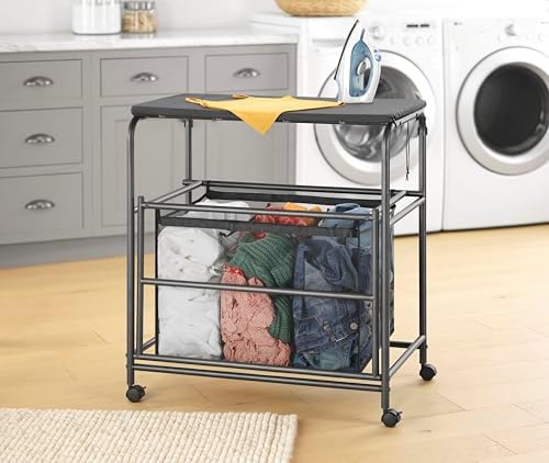 Whitmor Triple Laundry Sorter with Ironing Table