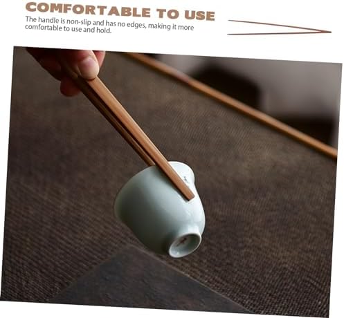 IMIKEYA Elegant Bamboo Tea Ceremony Clamp Multi-Purpose Cooking Tool