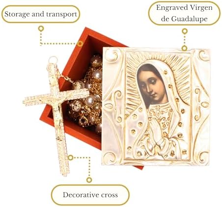 Deluxe Wedding Lasso Catholic Ceremony Wooden Case