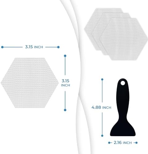 Anti Slip Shower Stickers 24 PCS Clear Non-Slip Bath Mats