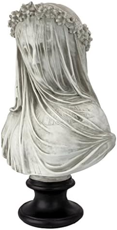 Design Toscano Veiled Maiden Indoor Statue 9x14 Inches