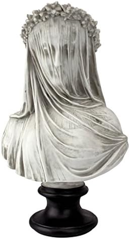 Design Toscano Veiled Maiden Indoor Statue 9x14 Inches