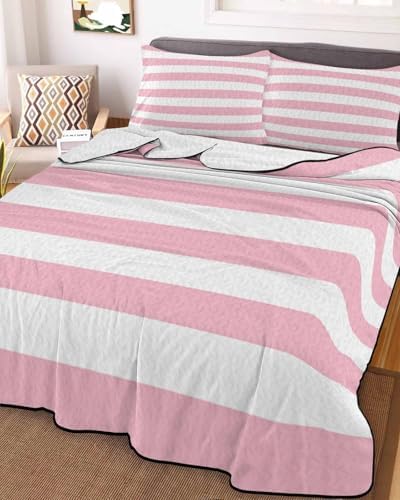 TocaHome Summer Quilt Twin XL Set with 2 Pillowcases