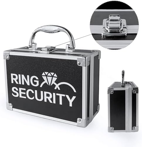 COSLANLEE 7PCS Ring Bearer Security Box Set