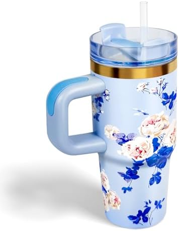 14 oz Toddler Tumbler with Handle and Straw
